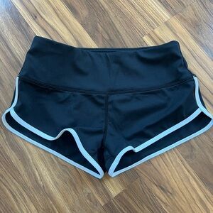 Black Women's Athletic Shorts